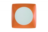 Thomas by Rosenthal No:Limit Orange Dinner Plate, square flat