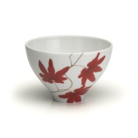 Mikasa Pure Red Open Stock Small Rice Bowl Mikasa Pure Red Open Stock Small Rice Bowl