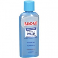 Band-Aid Brand First Aid Hurt-Free Antiseptic Wash 6 Ounce (Pack of 2)