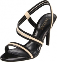Lauren Ralph Lauren Women's Addie Sandal,Parchment/Black,6 B US Lauren Ralph Lauren Women's Addie Sandal,Parchment/Black,6 B US