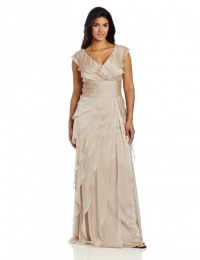 Adrianna Papell Women's Plus Size Chiffon Tiered Dress Adrianna Papell Women's Plus Size Chiffon Tiered Dress