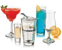 Libbey Bar in a Box Party Glass, 18-Piece, Clear Libbey Bar in a Box Party Glass, 18-Piece, Clear