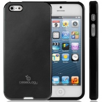 Caseology Matte Finish Slim Fit Flexible Hybrid TPU Case for Apple iPhone 5 (Matte Black) Caseology Matte Finish Slim Fit Flexible Hybrid TPU Case for Apple iPhone 5 (Matte Black)