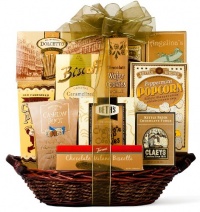Wine.com The Golden Gourmet Gift Basket Wine.com The Golden Gourmet Gift Basket