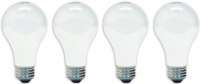 GE Lamps 41032 75-Watt A19, Soft White, 4-Pack