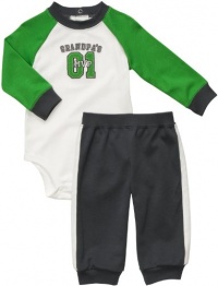 Carter's Bodysuit & Pant Set - Grandpa's Mvp-18M Carter's Bodysuit & Pant Set - Grandpa's Mvp-18M