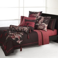 Natori Dynasty 300TC Jacquard Queen Flat Sheet