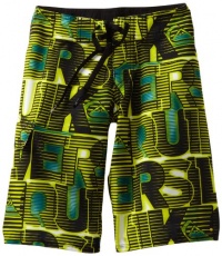 Quiksilver Boys 8-20 Dizzy Boardshort, Green, 28 Quiksilver Boys 8-20 Dizzy Boardshort, Green, 28