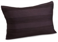 Calvin Klein Home Textured Crepe Pillow, Cassis Calvin Klein Home Textured Crepe Pillow, Cassis