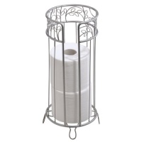 InterDesign Twigz Toilet Tissue Reserve, Silver InterDesign Twigz Toilet Tissue Reserve, Silver