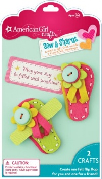 American Girl Crafts Sew and Shares, Flip Flops American Girl Crafts Sew and Shares, Flip Flops