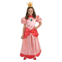 Super Mario Princess Peach Child Costume Super Mario Princess Peach Child Costume