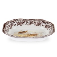 Spode Woodland Open Vegetable Dish with Snipe Spode Woodland Open Vegetable Dish with Snipe