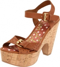 Sam Edelman Women's Warner Platform Sandal,Saddle,8 M US Sam Edelman Women's Warner Platform Sandal,Saddle,8 M US