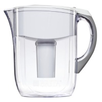 Brita Grand Water Filter Pitcher, White Brita Grand Water Filter Pitcher, White