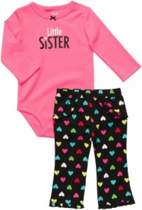 Carter's Bodysuit & Pant Set - Little Sister-12M Carter's Bodysuit & Pant Set - Little Sister-12M