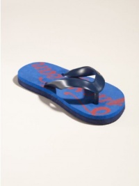 GUESS Kids Boys Big Boys Trevor Flip-Flops, NAVY BLUE (6) GUESS Kids Boys Big Boys Trevor Flip-Flops, NAVY BLUE (6)