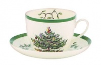 Spode Christmas Tree Teacup and Saucer Spode Christmas Tree Teacup and Saucer