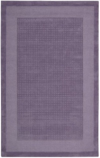 Nourison Westport Solid Purple 3.6-Feet by 5.6-Feet 100-Percent Wool Rug Nourison Westport Solid Purple 3.6-Feet by 5.6-Feet 100-Percent Wool Rug