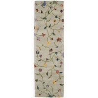 Nourison JL36 Julian Rectangle Rug, 2.3 by 8.0-Inch, Light Green Nourison JL36 Julian Rectangle Rug, 2.3 by 8.0-Inch, Light Green