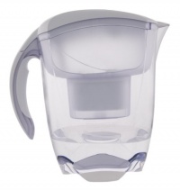Mavea 1001126 Elemaris XL Water Filtration Pitcher, White Mavea 1001126 Elemaris XL Water Filtration Pitcher, White