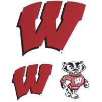 NCAA Wisconsin Badgers Team Vinyl Stickers NCAA Wisconsin Badgers Team Vinyl Stickers