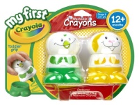 My First Crayola Character Crayon, Yellow and Green My First Crayola Character Crayon, Yellow and Green