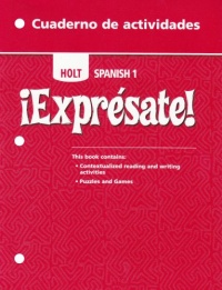 ?Expr?sate!: Cuaderno de actividades Student Edition Level 1 (Holt Spanish: Level 1)