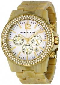Michael Kors Women's MK5558 Madison Chronograph Horn Watch Michael Kors Women's MK5558 Madison Chronograph Horn Watch