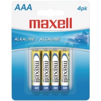 MAXELL 723841 AAA Battery 4-pk MAXELL 723841 AAA Battery 4-pk