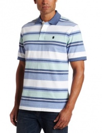 IZOD Men's Multi Stripe Pique Polo Shirt IZOD Men's Multi Stripe Pique Polo Shirt