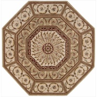 Versailles Palace VP Octagon Rug, Sage, 6.0-Feet Versailles Palace VP Octagon Rug, Sage, 6.0-Feet