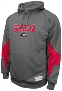 NCAA Georgia Bulldogs Cover 2 Mesh Fleece Pullover Hood Men's