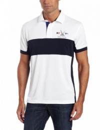 Nautica Men's Short Sleeve Pieced Newport Polo Nautica Men's Short Sleeve Pieced Newport Polo