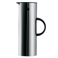 The iconic Stelton Vacuum Jug is designed by the celebrated Scandinavian designer Erik Magnussen. These sleek carafes are as beautiful as they are practical - the unique vapor lock magnetic rocker top and thermal glass vacuum insulates liquids hot or cold for hours. The iconic Stelton Vacuum Jug is designed by the celebrated Scandinavian designer Erik Magnussen. These sleek carafes are as beautiful as they are practical - the unique vapor lock magnetic rocker top and thermal glass vacuum insulates liquids hot or cold for hours.