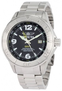 Invicta Men's 6330 Pro Diver GMT Black Dial Stainless Steel Watch Invicta Men's 6330 Pro Diver GMT Black Dial Stainless Steel Watch
