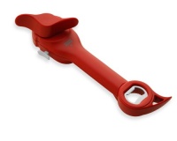 Kuhn Rikon Auto Safety Master Opener, Red Kuhn Rikon Auto Safety Master Opener, Red