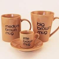 The Little Brown Mug Collection is exclusively at Bloomingdale's. Choose from Little, Medium or Large sizes to sip or serve your favorite drink in! Perfect for gift giving or home use.