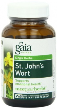 Gaia Herbs St. John's Wort, 60 Liquid Phyto-Capsules Gaia Herbs St. John's Wort, 60 Liquid Phyto-Capsules