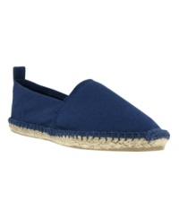 Give your flip flops the day off and try the cute and casual Malaga flats by Mia. Their easy fabric design gets a boost from the espadrille-trimmed sole. Give your flip flops the day off and try the cute and casual Malaga flats by Mia. Their easy fabric design gets a boost from the espadrille-trimmed sole.
