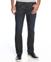 Step up your denim style with these slim-fit jeans from Kenneth Cole Reaction. Step up your denim style with these slim-fit jeans from Kenneth Cole Reaction.
