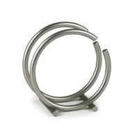 Spectrum 50278 Euro Round Napkin Holder, Satin Nickel Spectrum 50278 Euro Round Napkin Holder, Satin Nickel