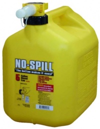 No-Spill 1457 5-Gallon Poly Diesel Can (CARB & EPA Approved)