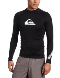 Quiksilver Men's All Time Long Sleeve Rashguard Quiksilver Men's All Time Long Sleeve Rashguard