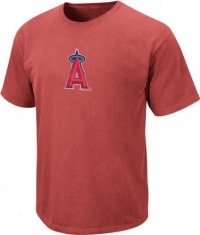 MLB Los Angeles Angels Big Time Play Short Sleeve Pigment Dye Tee Men's MLB Los Angeles Angels Big Time Play Short Sleeve Pigment Dye Tee Men's
