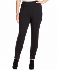 Style&co. Plus Size Pants, Ponte Skinny Stirrup Style&co. Plus Size Pants, Ponte Skinny Stirrup