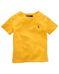 Our embroidered pony accents the chest. Our embroidered pony accents the chest.