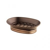 InterDesign York Metal Soap Dish, Bronze InterDesign York Metal Soap Dish, Bronze