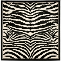Safavieh Lyndhurst Collection LNH226A Black and White Square Area Rug, 6-Feet Square Safavieh Lyndhurst Collection LNH226A Black and White Square Area Rug, 6-Feet Square