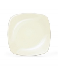 Anything but square, this ultra-versatile salad plate from Noritake's square plates collection of Colorwave white dinnerware is crafted of hardy stoneware with a half glossy, half matte finish in pure white. Mix and match with coupe shapes or any of the other Colorwave shades. Anything but square, this ultra-versatile salad plate from Noritake's square plates collection of Colorwave white dinnerware is crafted of hardy stoneware with a half glossy, half matte finish in pure white. Mix and match with coupe shapes or any of the other Colorwave shades.